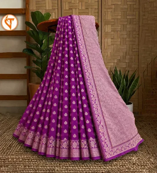Magenta Soft Katan Sharee DM0010